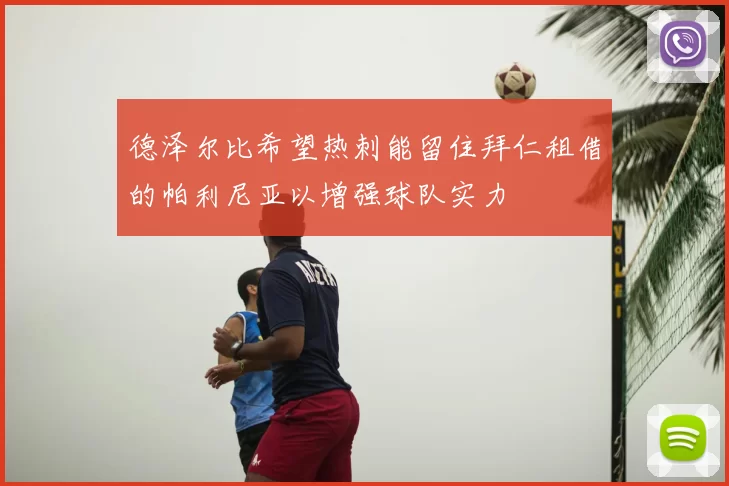 德泽尔比希望热刺能留住拜仁租借的帕利尼亚以增强球队实力